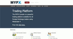 Desktop Screenshot of myfx.com.au